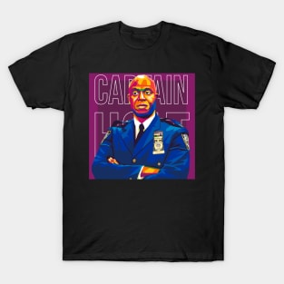 captain holt geometric pop art T-Shirt